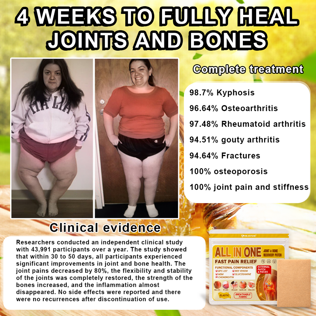 DR.HONOR® All-In-One Joint & Bone Recovery Patch (Specially Designed for Older Adults)