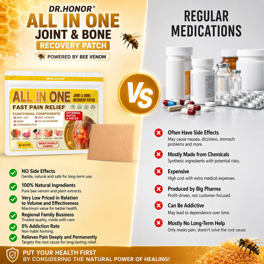 DR.HONOR® All-In-One Joint & Bone Recovery Patch (Specially Designed for Older Adults)