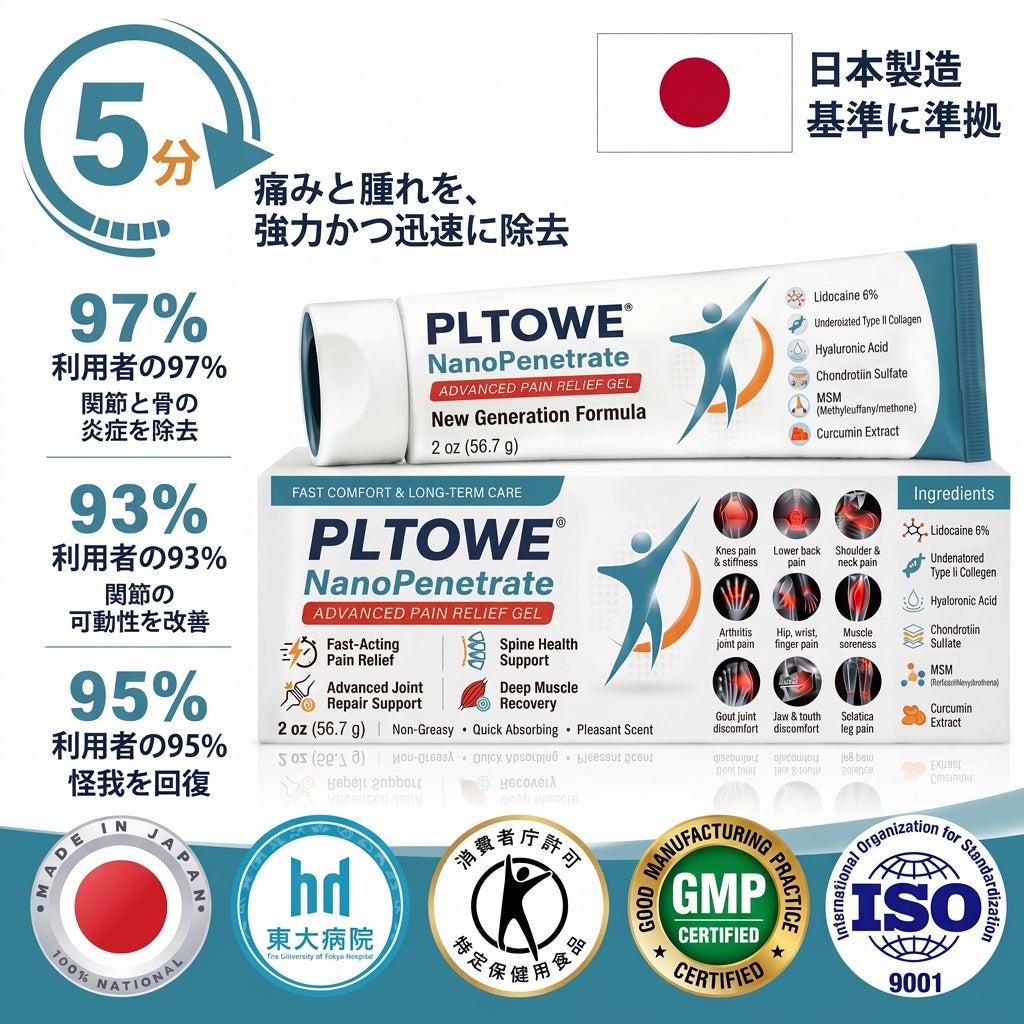 おめでとうございます！本日500人目のお客様に選ばれました。特別オファーとして、PLTOWE®製品をもう1つ50％OFFでお求めいただけます！
